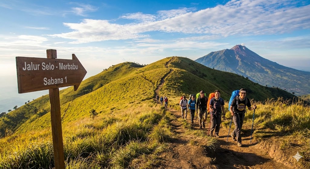 Panduan Jalur Selo: Rute Terfavorit Pendaki Pemula yang Landai