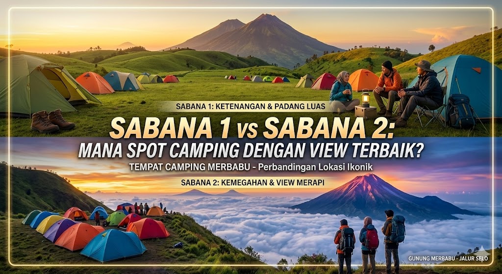 tempat camping merbabu