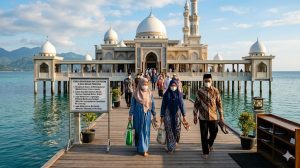 Aturan Berpakaian dan Kebersihan di Area Masjid Terapung